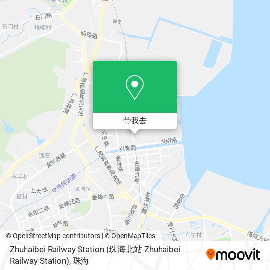 Zhuhaibei Railway Station地图