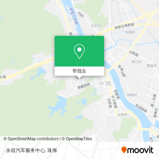 永垣汽车服务中心地图