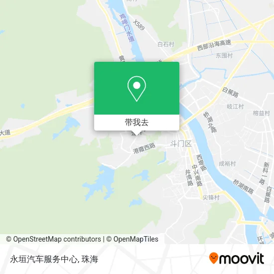 永垣汽车服务中心地图
