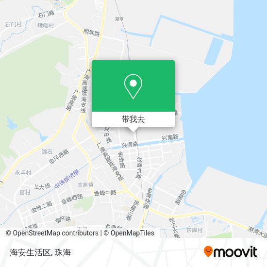 海安生活区地图