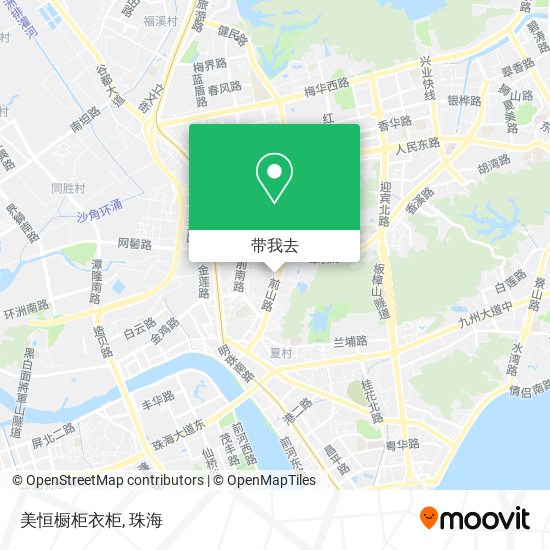 美恒橱柜衣柜地图