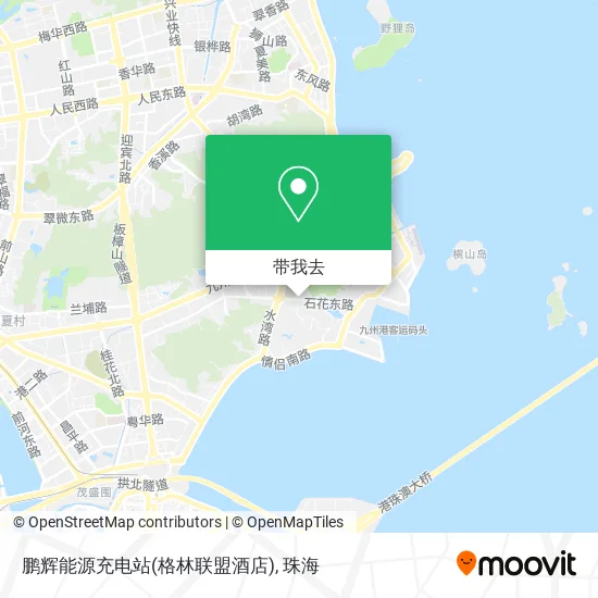 鹏辉能源充电站(格林联盟酒店)地图