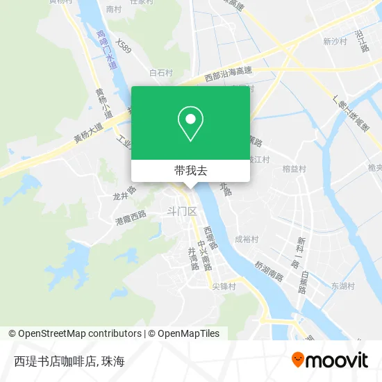 西瑅书店咖啡店地图