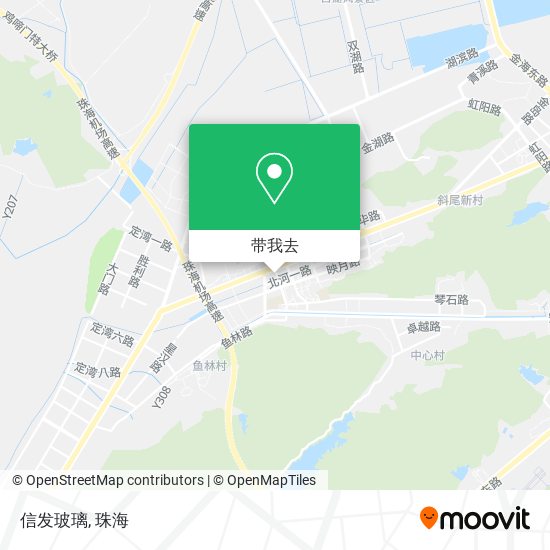 信发玻璃地图