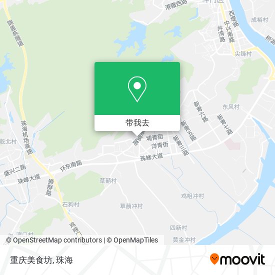 重庆美食坊地图