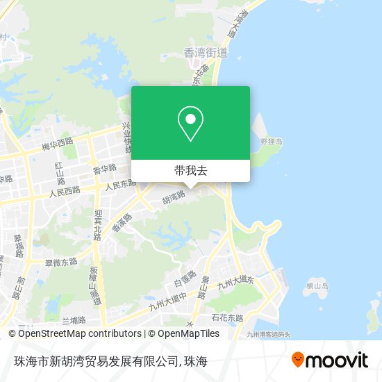 珠海市新胡湾贸易发展有限公司地图