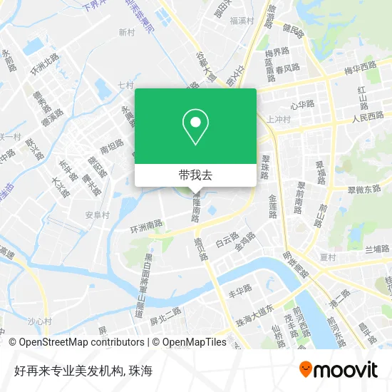 好再来专业美发机构地图