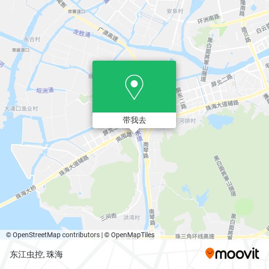 东江虫控地图