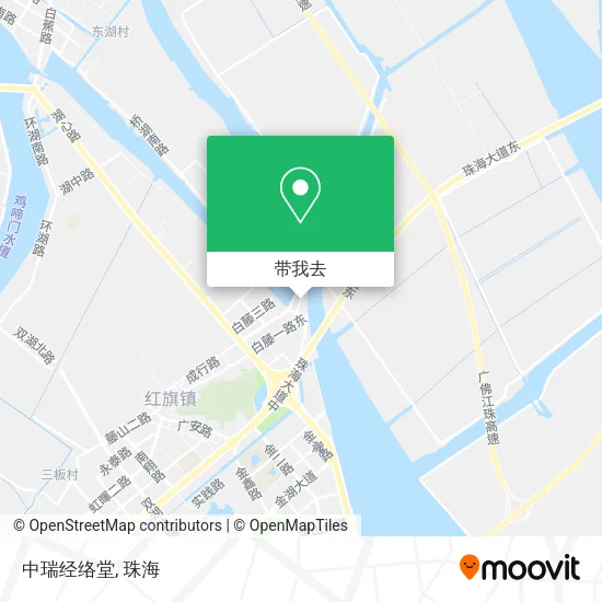 中瑞经络堂地图