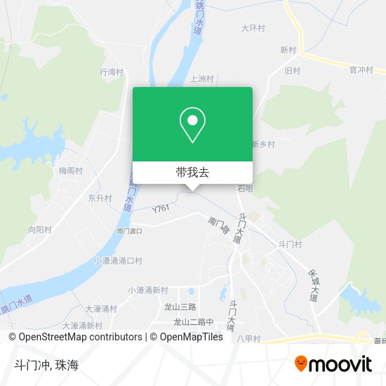 斗门冲地图