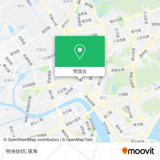 明侠纺织地图