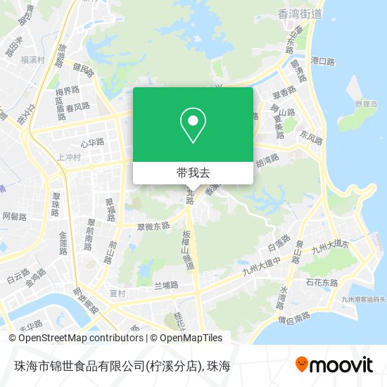 珠海市锦世食品有限公司(柠溪分店)地图