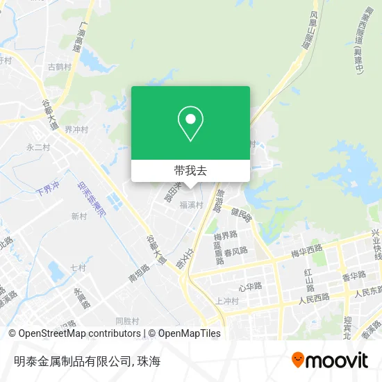 明泰金属制品有限公司地图