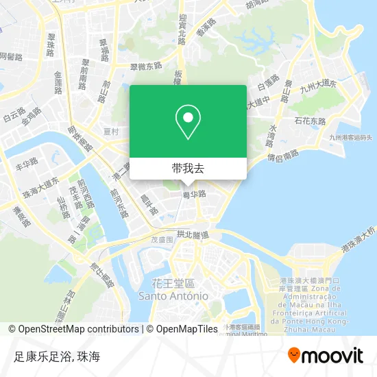 足康乐足浴地图