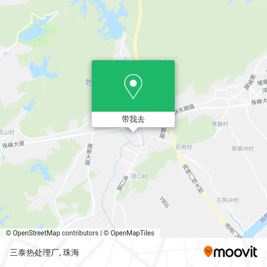 三泰热处理厂地图