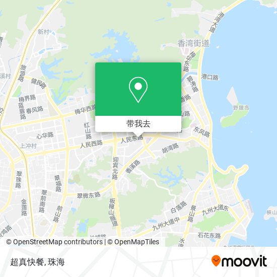 超真快餐地图