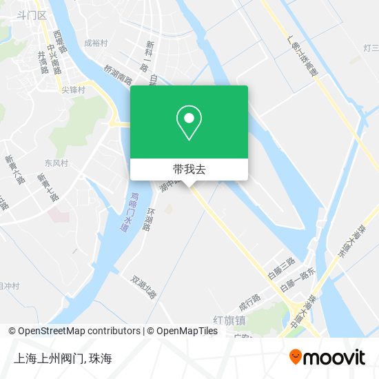 上海上州阀门地图