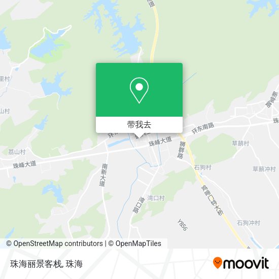 珠海丽景客栈地图