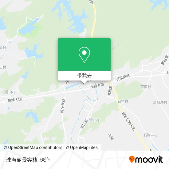 珠海丽景客栈地图