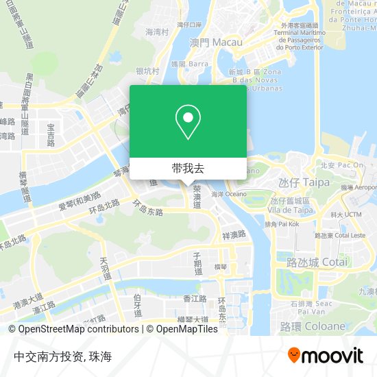 中交南方投资地图