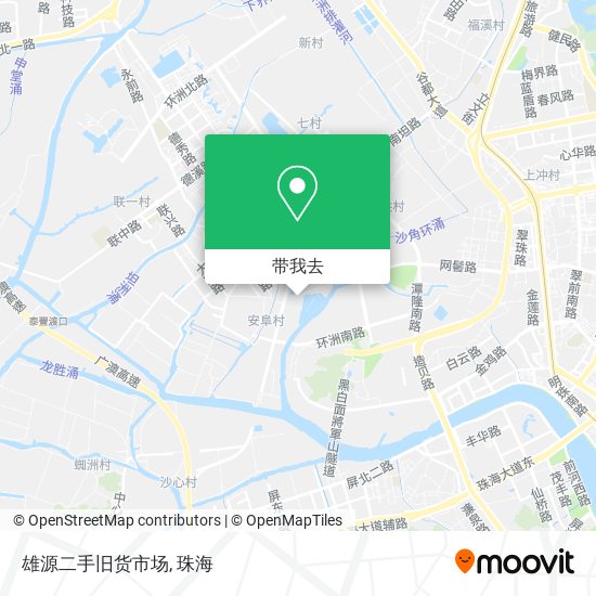 雄源二手旧货市场地图