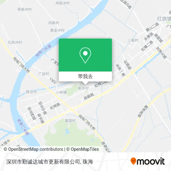 深圳市勤诚达城市更新有限公司地图