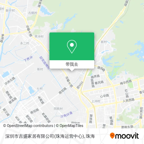 深圳市吉盛家居有限公司(珠海运营中心)地图