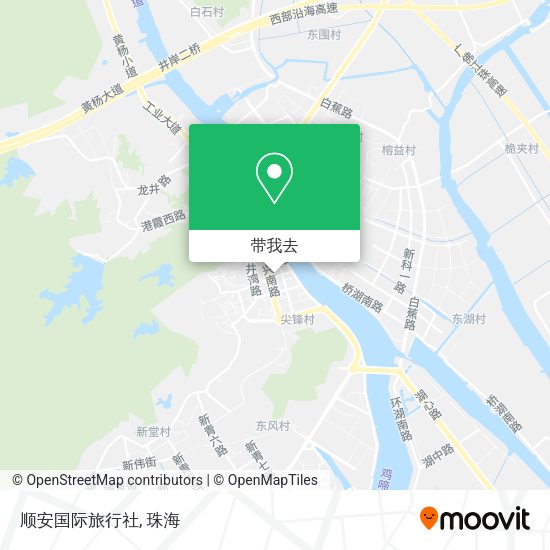 顺安国际旅行社地图