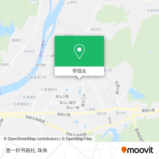 墨一轩书画社地图