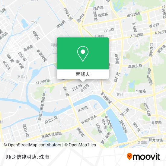 顺龙信建材店地图