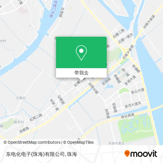 东电化电子(珠海)有限公司地图