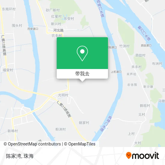 陈家湾地图