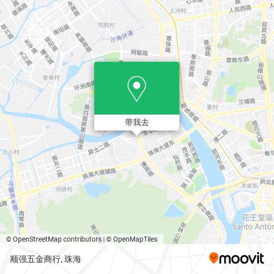 顺强五金商行地图