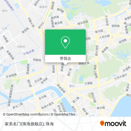 家美名门(珠海旗舰店)地图