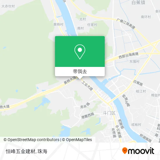 恒峰五金建材地图