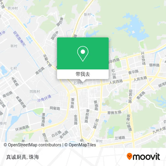 真诚厨具地图