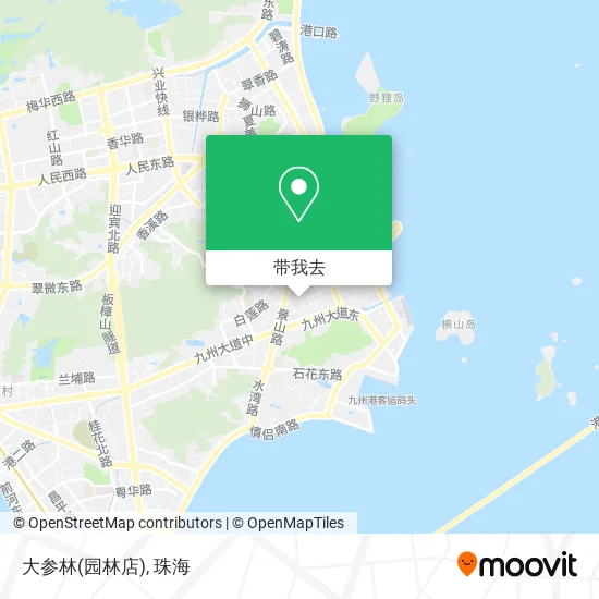 大参林(园林店)地图