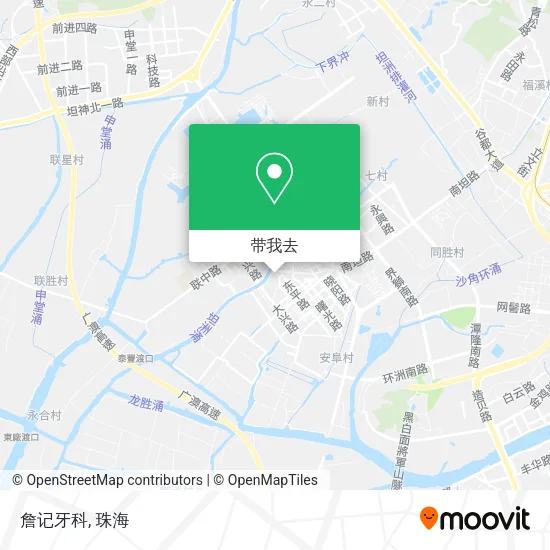 詹记牙科地图