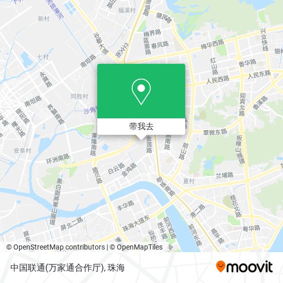 中国联通(万家通合作厅)地图