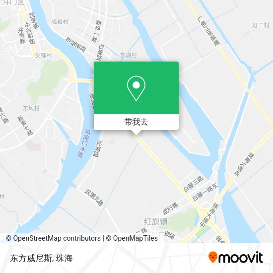 东方威尼斯地图