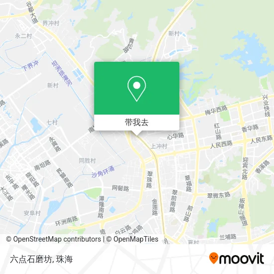 六点石磨坊地图