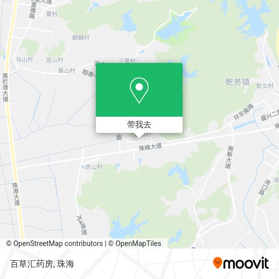 百草汇药房地图