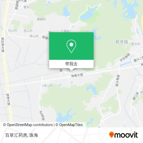 百草汇药房地图