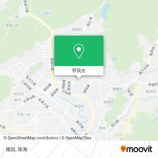 雍陌地图