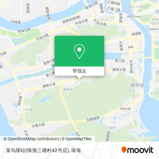菜鸟驿站(珠海三塘村42号店)地图