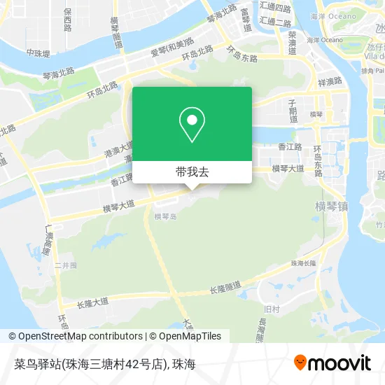 菜鸟驿站(珠海三塘村42号店)地图