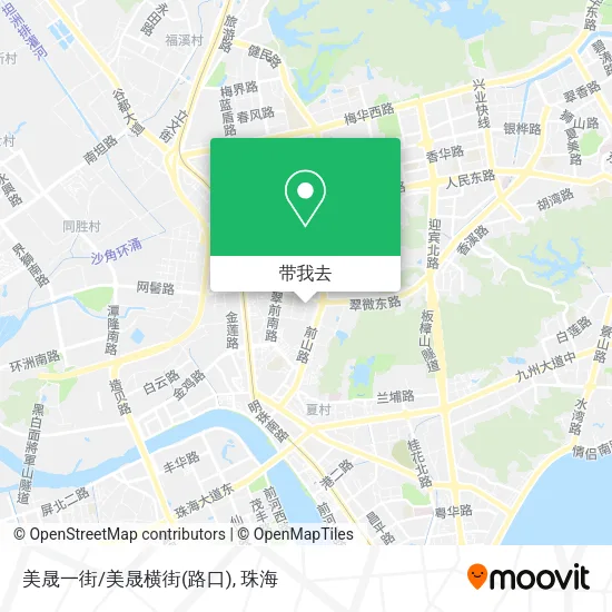 美晟一街/美晟横街(路口)地图