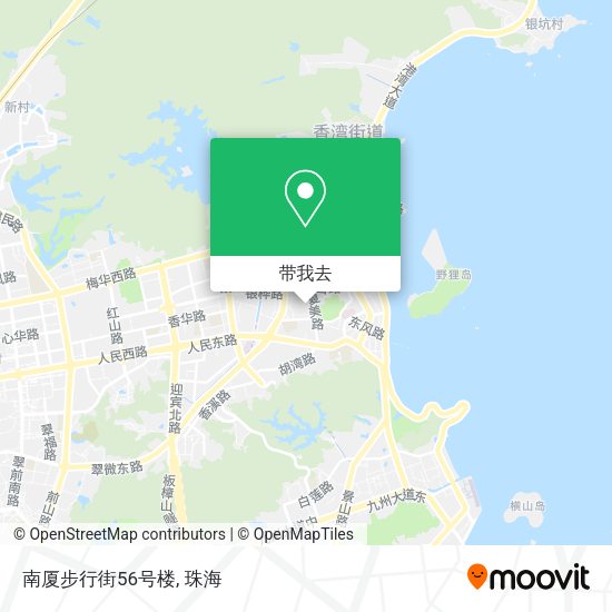 南厦步行街56号楼地图