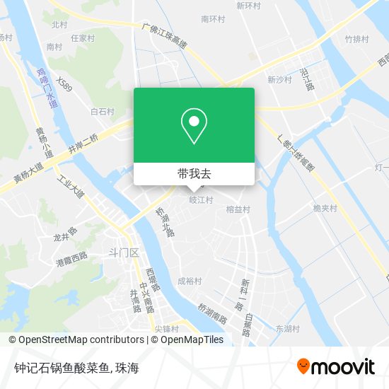 钟记石锅鱼酸菜鱼地图