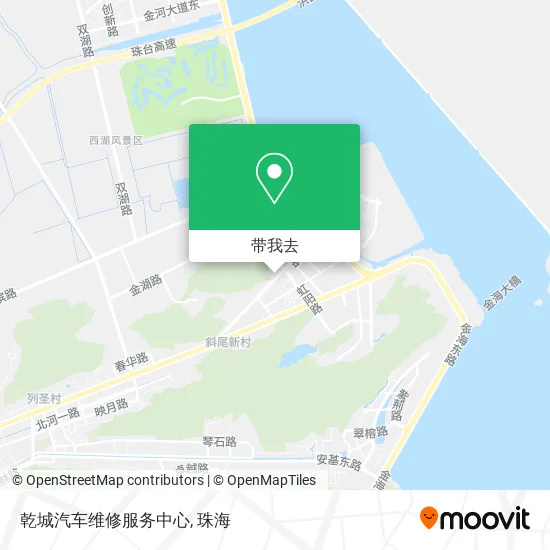 乾城汽车维修服务中心地图